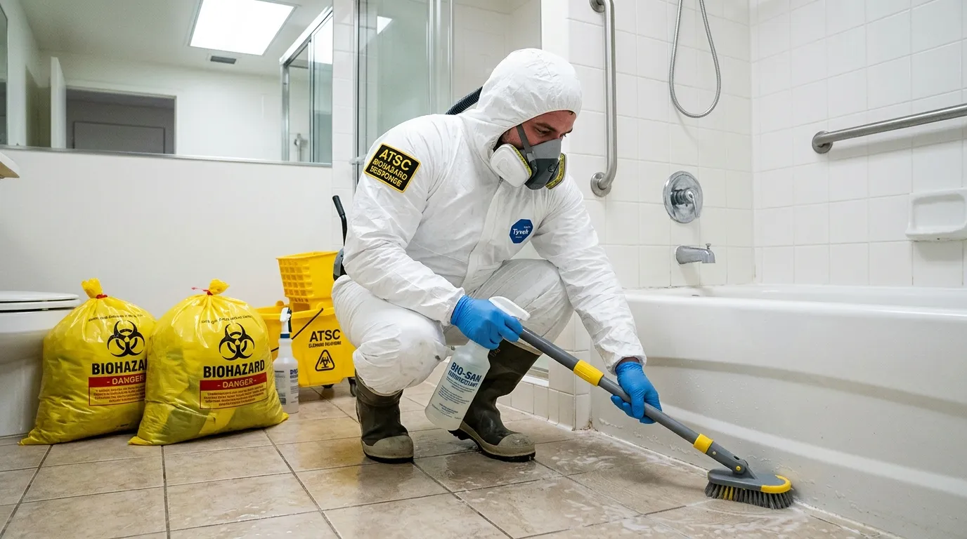 Decontamination equipment deployed for Blood Cleanup in Linthicum